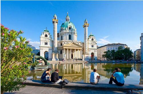 Ferienwohnung Operngasse-Karlsplatz Wien Exterior foto